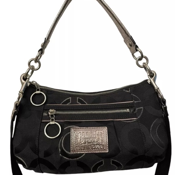 Coach Handbags - Coach Poppy Op Art Lurex Groovey Shoulder Bag